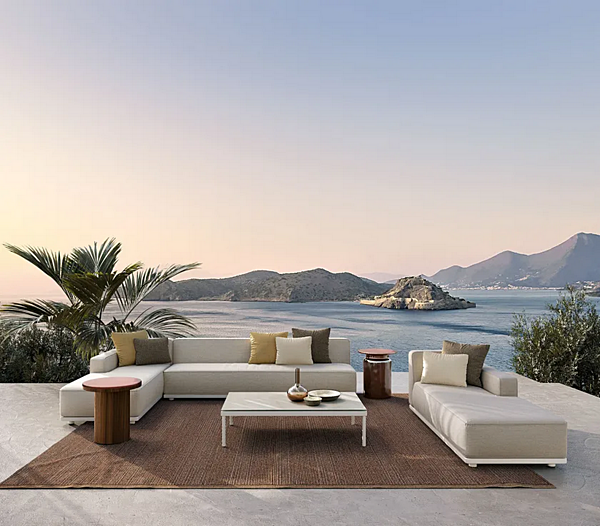 Daybed da giardino in tessuto Laguna 23 Atmosphera LA.MD23 fabbrica ATMOSPHERA dall'Italia. Foto №2