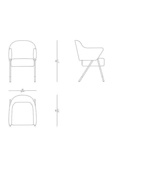 Poltrona ROSSATO 09-PL03 fabbrica ROSSATO dall'Italia. Foto №7