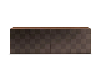 Credenza in pelle con ante POLTRONA FRAU H O