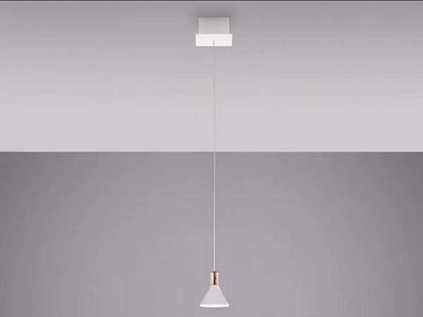 Lampada a sospensione in vetro borosilicato LED Multispot Polair Fabbian fabbrica Fabbian dall'Italia. Foto №1