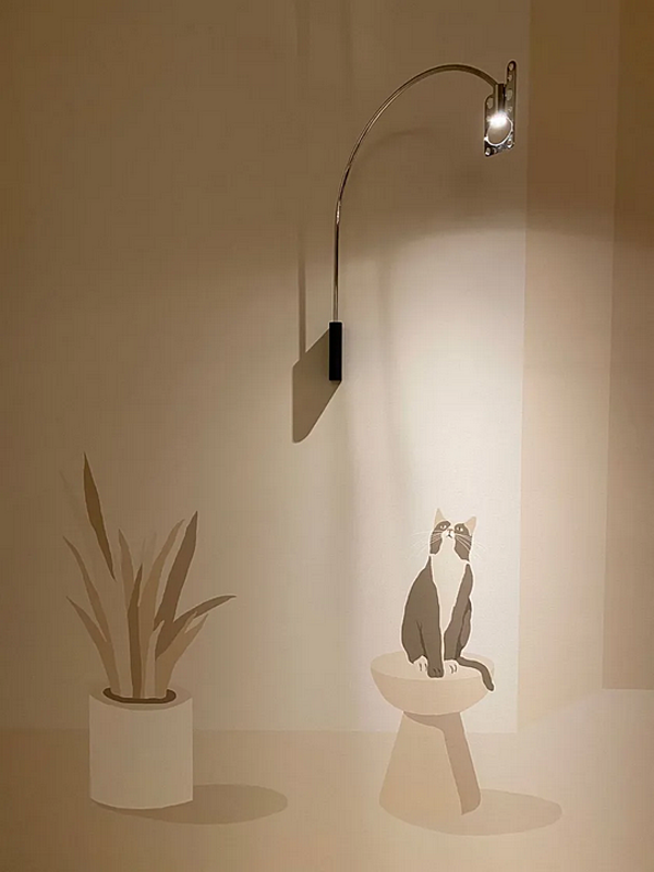 Lampada da parete in alluminio LED AXOLIGHT BUL BO WALL fabbrica Axolight dall'Italia. Foto №5