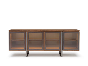 Buffet con ante in vetro Leonardo L415 V ARTE BROTTO L415/V