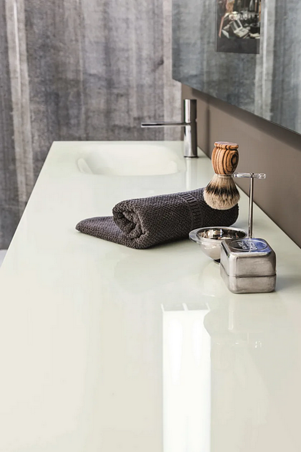 Lavabo da appoggio singolo in opalite ARTELINEA collezione Regolo fabbrica ARTELINEA dall'Italia. Foto №8