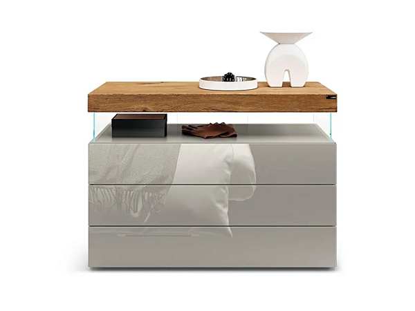 Comò in legno e vetro AIR 2140 LAGO 2140 fabbrica LAGO dall'Italia. Foto №1