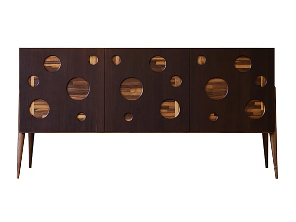 Credenza in noce con ante DALE LAUTA CERCHIO A 156 fabbrica DALE dall'Italia. Foto №1