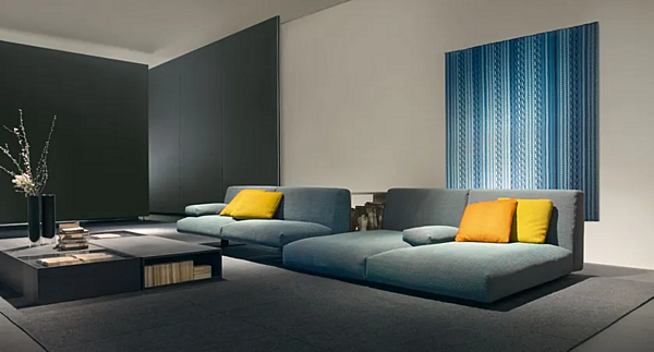 Tappeto rettangolare in tessuto a righe Navajo PAOLA LENTI fabbrica PAOLA LENTI dall'Italia. Foto №3