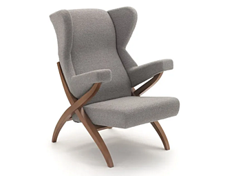 Poltrona in tessuto con braccioli Fiorenza Arflex Poltrona in tessuto con braccioli Fiorenza Arflex fabbrica ARFLEX dall'Italia