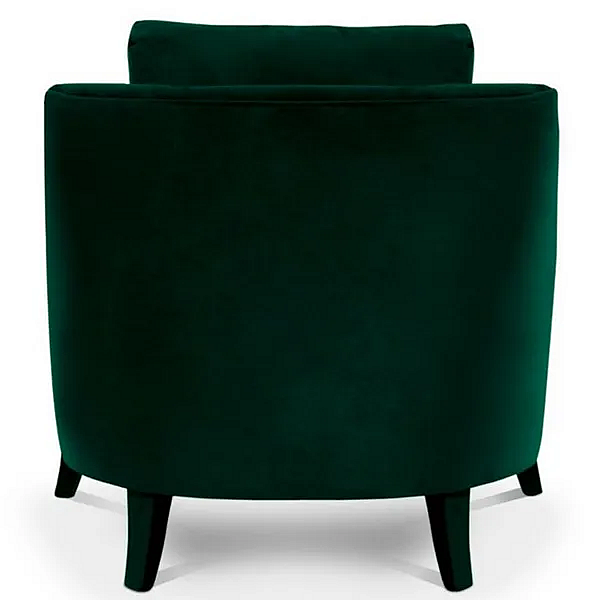 Poltrona in velluto con braccioli BRABBU Como fabbrica BRABBU dall'Italia. Foto №4