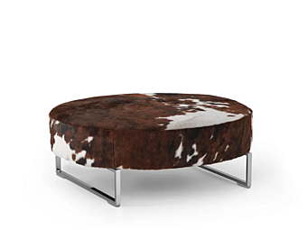 Pouf rotondo imbottito Kubico i 4 Mariani