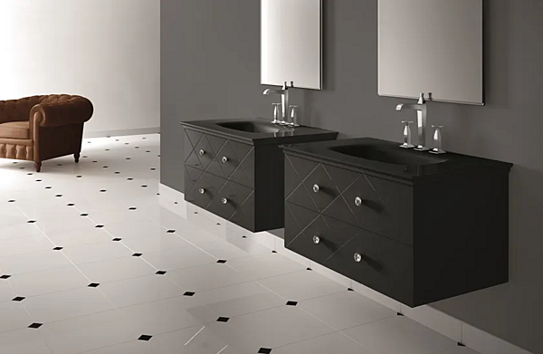 Unità lavabo a muro con cassetti decorativi ARTELINEA fabbrica ARTELINEA dall'Italia. Foto №2