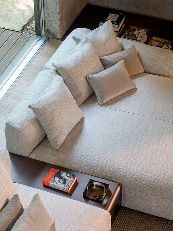 Divano angolare con copertura sfoderabile Flou Fiocco fabbrica Flou dall'Italia. Foto №7