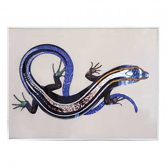 Murale, pittura VISIONNAIRE (Ipe CAVALLI) LUCERTOLA fabbrica VISIONNAIRE (IPE CAVALLI) dall'Italia