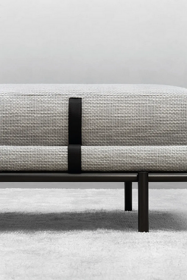 Panchina in tessuto imbottito Flou collezione New Bond fabbrica Flou dall'Italia. Foto №10