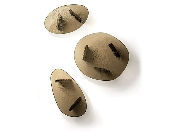 Tavolino da caffè ovale in vetro fuso MisuraEmme Stowe fabbrica MisuraEmme dall'Italia. Foto №2