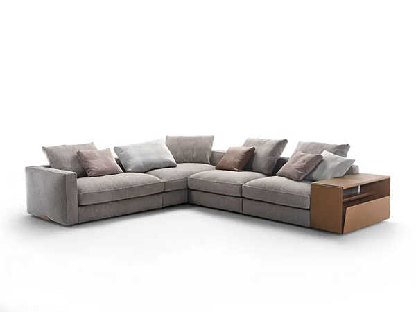 Divano angolare in tessuto Harper FLEXFORM fabbrica FLEXFORM dall'Italia. Foto №2