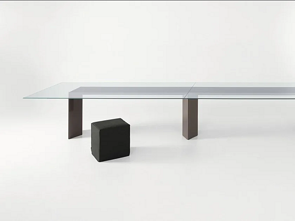 Scrivania da ufficio in legno e vetro Dolm Gallotti&Radice fabbrica Gallotti & Radice dall'Italia. Foto №3