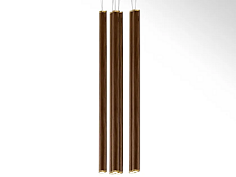 Lampada a sospensione in noce LED Leaf GIORGETTI