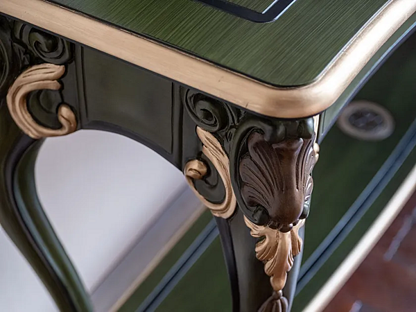 Tavolo console rettangolare in legno con cassetti Savio Firmino 3448 fabbrica SAVIO FIRMINO dall'Italia. Foto №6