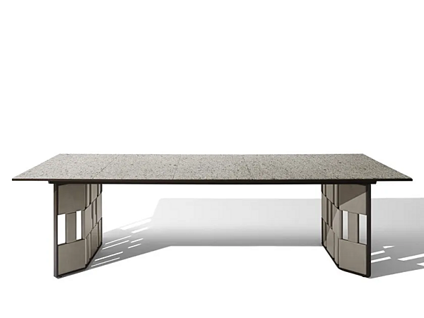 Tavolo da giardino rettangolare in marmo GIORGETTI collezione Break 88250, 88260 fabbrica GIORGETTI dall'Italia. Foto №2