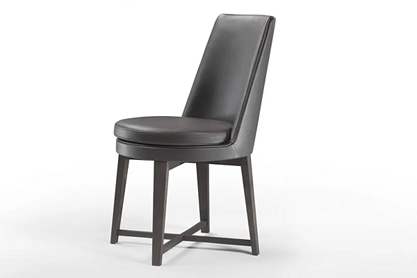 Poltrona in pelle con cuscino integrato Feel Good FLEXFORM fabbrica FLEXFORM dall'Italia. Foto №3
