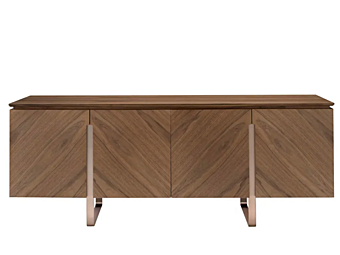 Credenza in noce con ante ARTE BROTTO LEONARDO L414N L414N