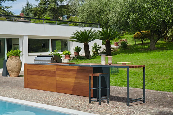 Cucina da esterno in acciaio Aster Cucine Outdoor 401708 fabbrica Aster Cucine dall'Italia. Foto №4