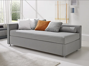 Divano letto in tessuto 2 posti Mono Duomo Design