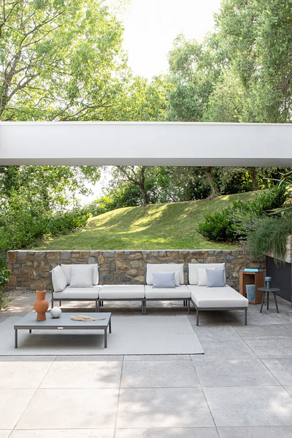 Divano a due posti in tessuto per giardino Flash Atmosphera FSH.MC fabbrica ATMOSPHERA dall'Italia. Foto №5