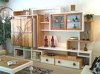 Zona giorno PG700 con Armadio Natura