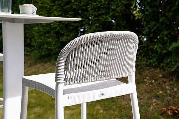 Panchetta da giardino in alluminio verniciato a polvere VARASCHIN Clever 229S5, 229S0 fabbrica VARASCHIN dall'Italia. Foto №3