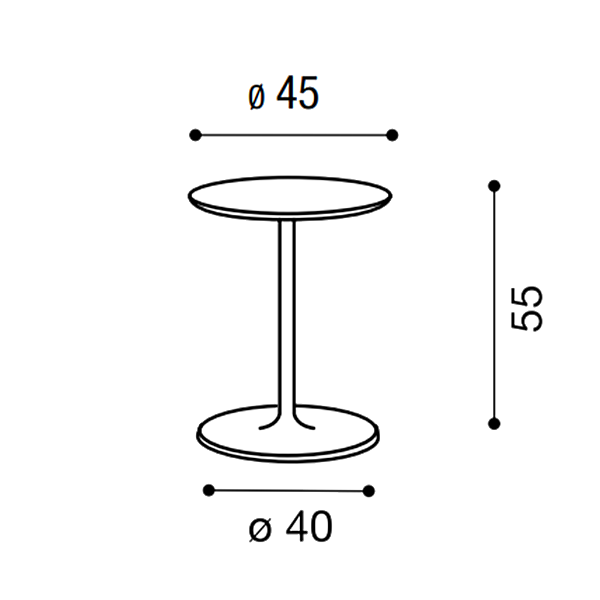 Tavolino da caffe TWILS Simplit 420X44H55 fabbrica TWILS (VENETA CUSCINI) dall'Italia. Foto №6