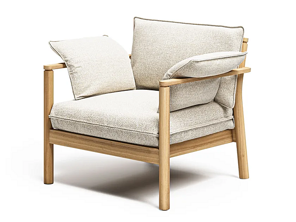 Poltrona da giardino con braccioli in materiale Apache Atmosphera fabbrica ATMOSPHERA dall'Italia. Foto №1