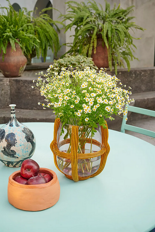 Vaso rotondo in vetro soffiato CASSINA Sestiere fabbrica CASSINA dall'Italia. Foto №3
