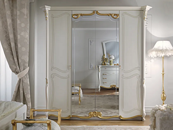 Armadio in legno specchiato CASA +39 La Fenice 1315