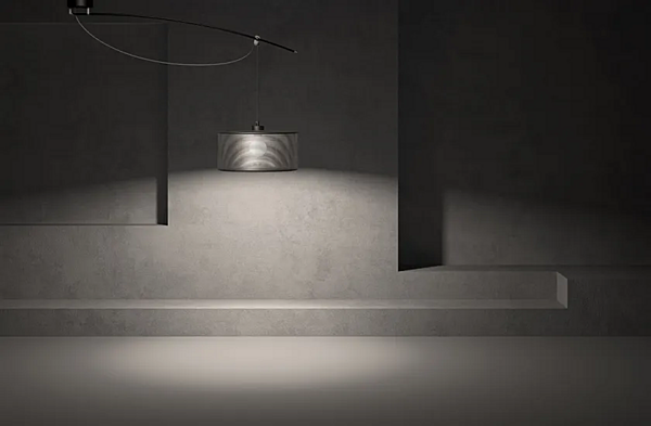Lampada a sospensione LED con paralume in rete metallica Lumina Moove 750 fabbrica Lumina dall'Italia. Foto №2