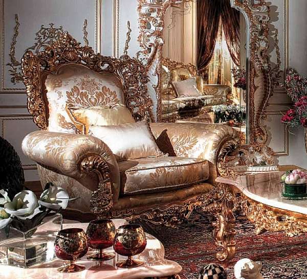 Poltrona ASNAGHI INTERIORS GD3801 Gold collection