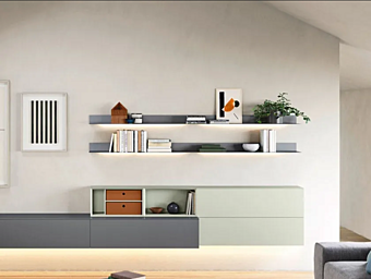 Mensola da parete in legno Ellie NOVAMOBILI fabbrica NOVAMOBILI dall'Italia