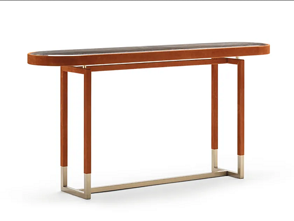 Консольный стол овальной формы из дерева OPERA CONTEMPORARY ISABEL 45504 fabbrica OPERA CONTEMPORARY dall'Italia. Foto №1
