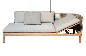 Chaise lounge ROYAL BOTANIA CLYL 210P