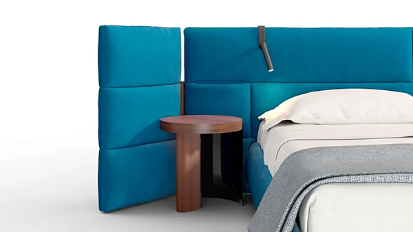 Letto matrimoniale con testata imbottita in tessuto L60 Bio Mbo CASSINA fabbrica CASSINA dall'Italia. Foto №3