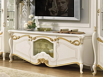 Mobile TV in legno con ante CASA +39 LA FENICE 1608