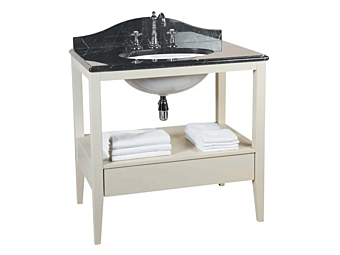 Lavabo console in legno singolo Prince Gentry Home fabbrica Gentry Home dall'Italia