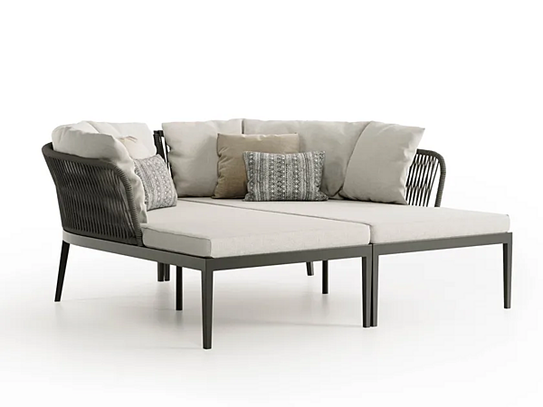 Daybed da giardino in tessuto Atmosphera Dream 2.0 con schienale imbottito DR20.DO fabbrica ATMOSPHERA dall'Italia. Foto №1