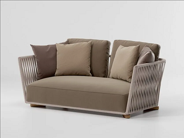 Divano da giardino a 2 posti in tessuto KETTAL Grand Bitta KS7003100 fabbrica KETTAL dall'Italia. Foto №1