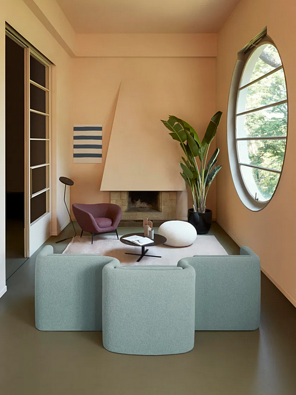 Divano modulare in tessuto Saba collezione Gala fabbrica SABA dall'Italia. Foto №4