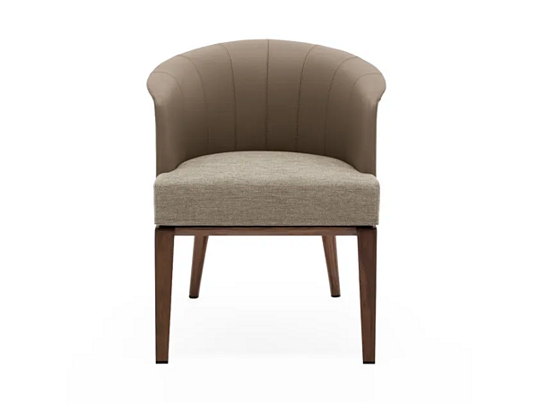 Poltrona in pelle con braccioli Aura GIORGETTI 63970, 63971 fabbrica GIORGETTI dall'Italia. Foto №1
