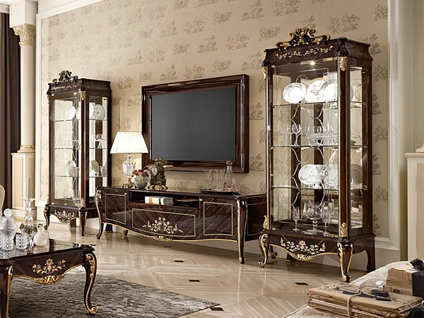 Vetrina in legno Ricasoli A.R. Arredamenti fabbrica A.R.ARREDAMENTI SRL dall'Italia. Foto №5