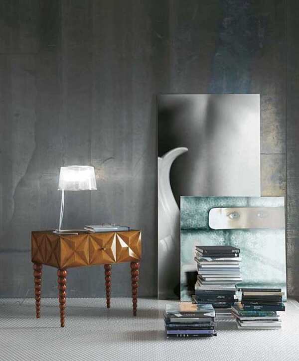 Тумбочка прикроватная деревянная с ящиками DIAMANTE Bizzotto Italia fabbrica Bizzotto Italia dall'Italia. Foto №4