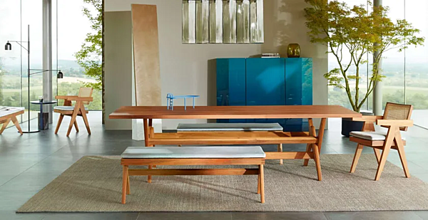 Sedia con braccioli in paglia Vienna CASSINA Capitol Complex fabbrica CASSINA dall'Italia. Foto №2