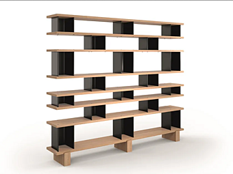 Libreria freestanding in legno Nuage a Plots CASSINA